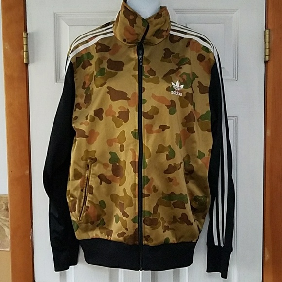 adidas superstar camo jacket
